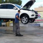 Grafitaggio con grafite e lavaggio motore